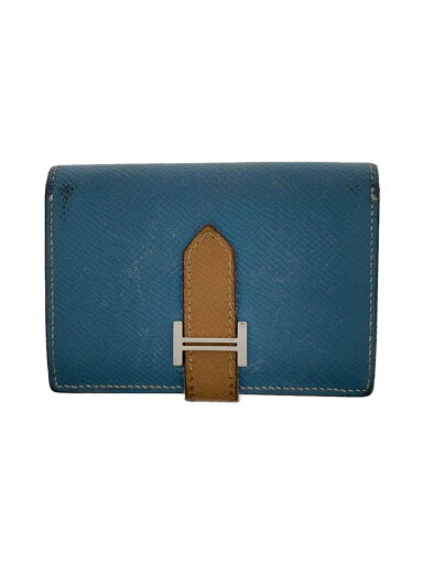【中古】HERMES◆カードケース/レザー/BLU/レディース【服飾雑貨他】 【中古】HERMES◆カードケース/レザー/BLU/レディース【服飾雑貨他】