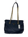 【中古】PRADA◆トートバッグ/ナイロン/NVY【バッグ】