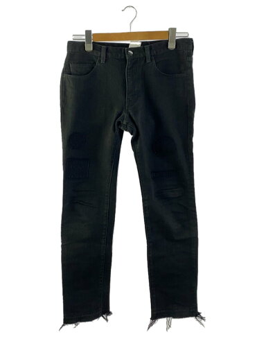 【中古】NUMBER (N)INE◆ボトム/3/コットン/BLK【メンズウェア】 【中古】NUMBER (N)INE◆ボトム/3/コットン/BLK【メンズウェア】