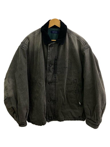 【中古】NAUTICA◆ジャケット/M/コットン/GRY/無地/243-1527【メンズウェア】 【中古】NAUTICA◆ジャケット/M/コットン/GRY/無地/243-1527【メンズウェア】