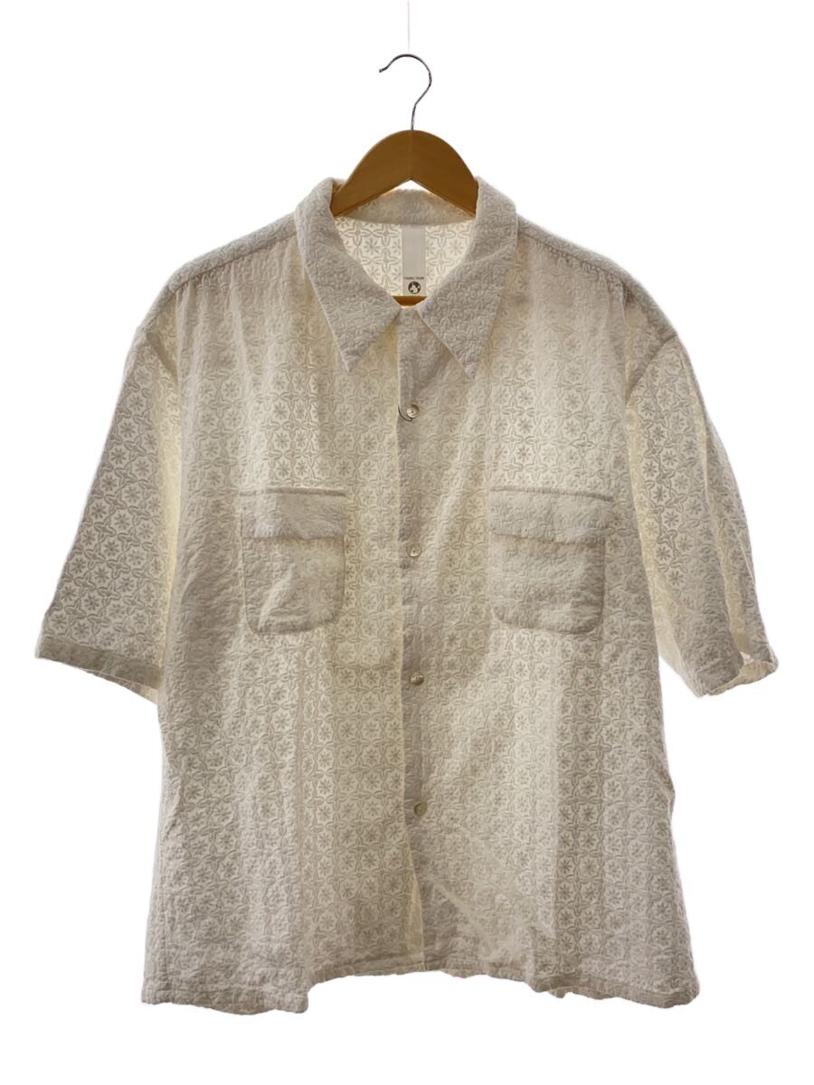 【中古】Niche.◆半袖シャツ/ループカラー/L/コットン/WHT【メンズウェア】