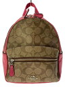 【中古】COACH◆リュック/--/BRW/総柄/F58315【バッグ】