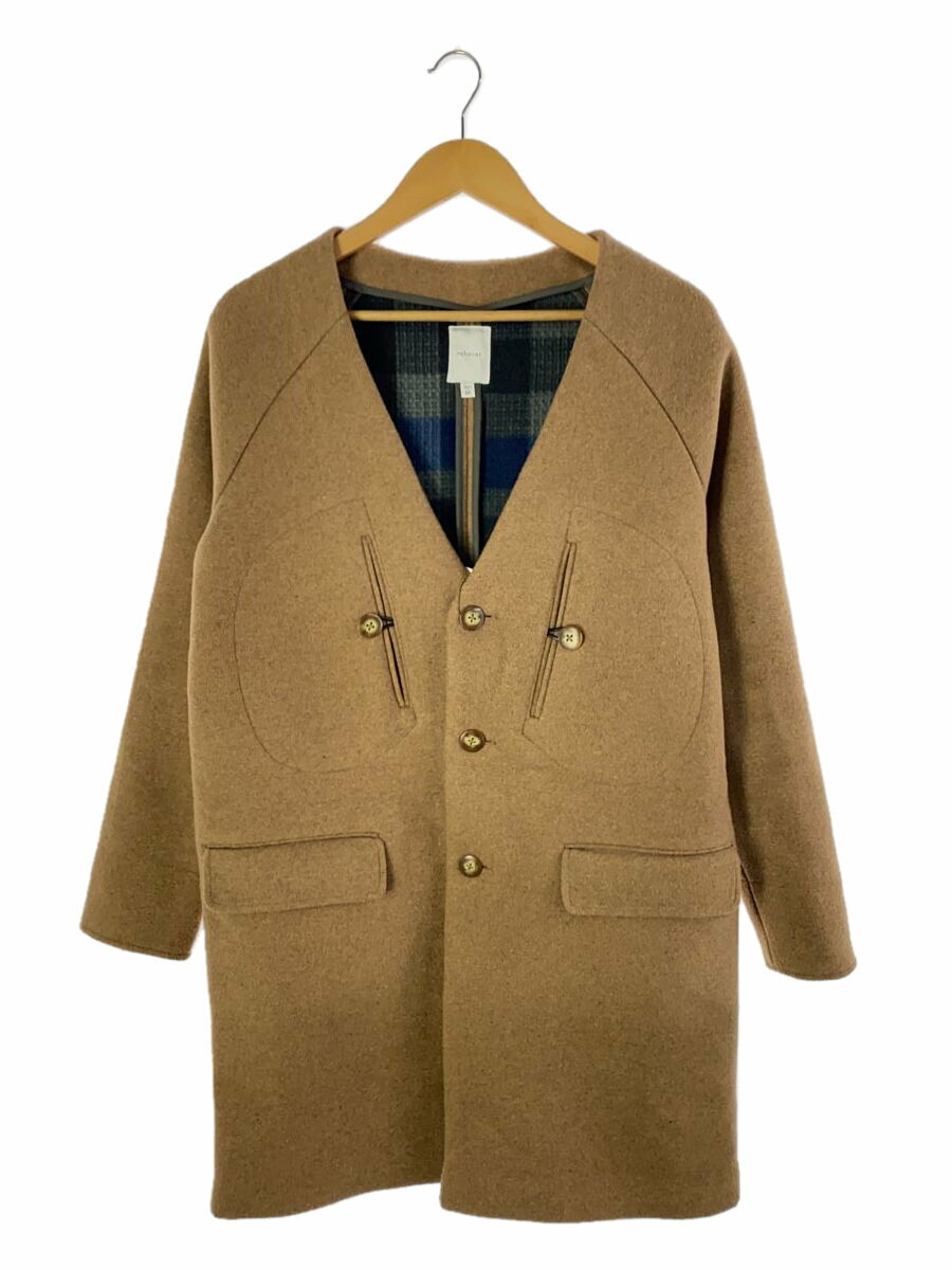 【中古】rehacer◆ステンカラーコート/M/ウール/BRW/01165140070//【メンズウェア】