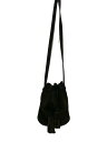 【中古】Building Block◆ハンドバッグ/シルク/KHK【バッグ】