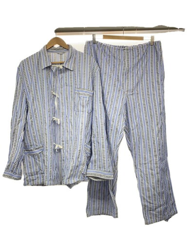 【中古】MILITARY◆50~60s/ブルガリア軍/スリーピング/パジャマ/セットアップ/BLU【メンズウェア】 【中古】MILITARY◆50~60s/ブルガリア軍/スリーピング/パジャマ/セットアップ/BLU【メンズウェア】
