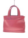 【中古】COACH◆ハンドバッグ_ブラウン/レザー/BRW【バッグ】