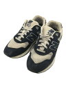 【中古】NEW BALANCE◆ローカットスニーカー/26.5cm/NVY/スウェード/MT580OG2【シューズ】