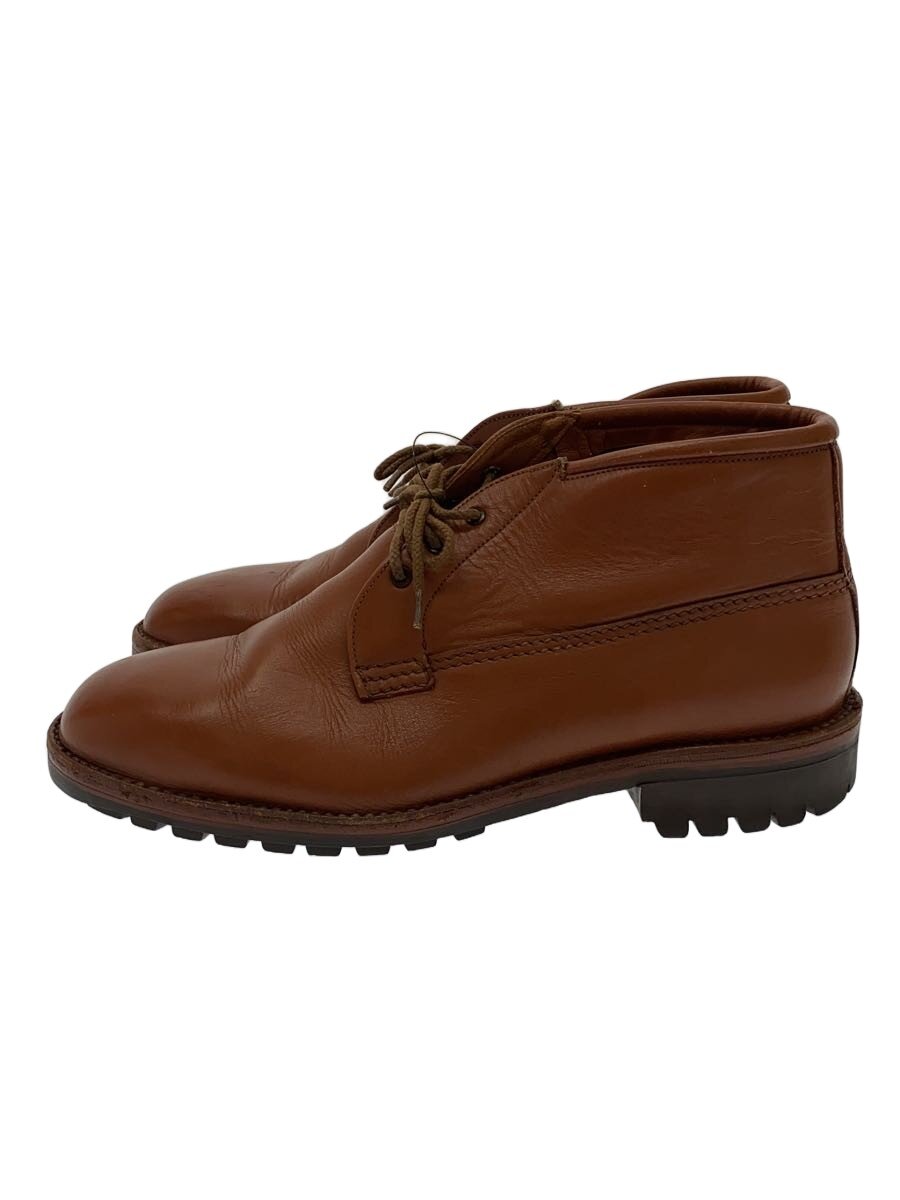 【中古】Tricker’s◆チャッカブーツ/ブラウン/レザー/ヨゴレ有【シューズ】