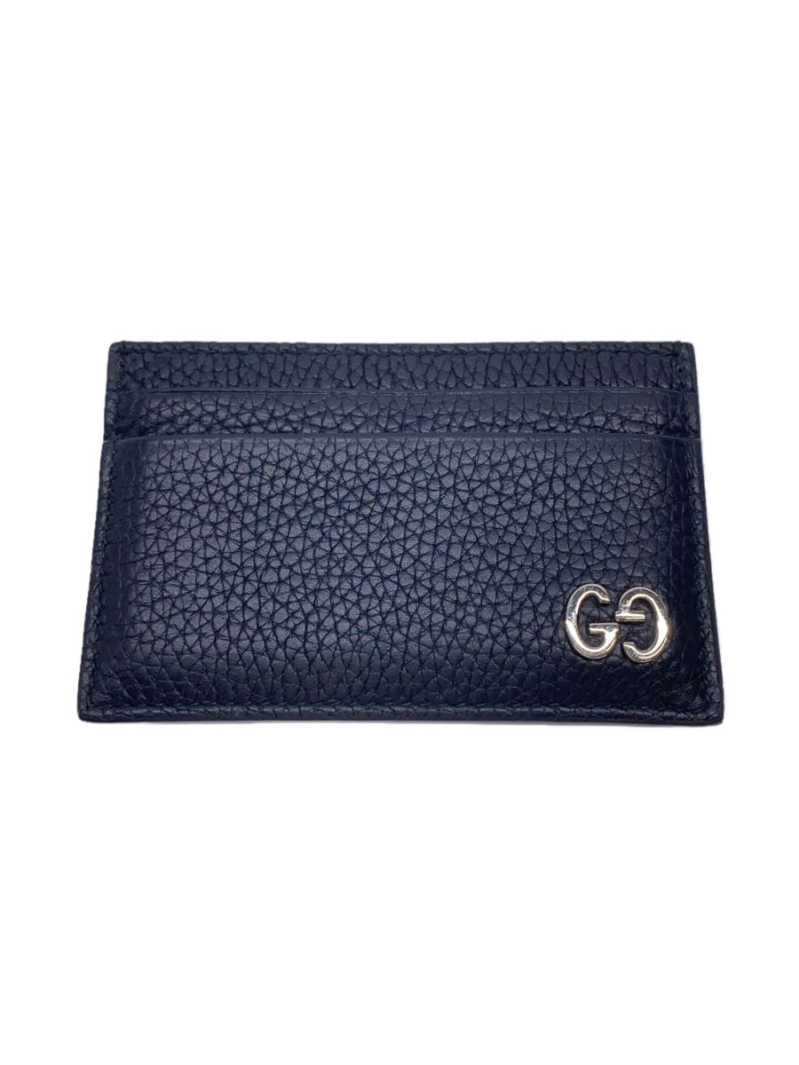 【中古】GUCCI◆カードケース/レザー/BLK/メンズ/547081・203887【服飾雑貨他】