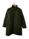 【中古】EDDIE BAUER◆ロングダウンジャケット/M/ナイロン/KHK/06 8726【レディースウェア】(4)