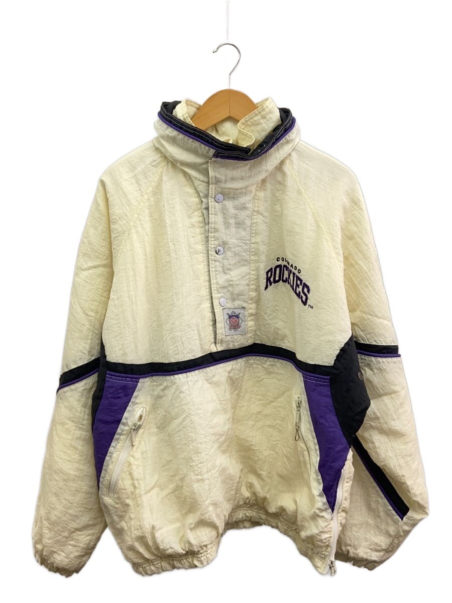 【中古】Genuine Merchandise◆ジャケット/L/ナイロン/CRM【メンズウェア】
