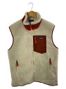 【中古】patagonia◆20AW/Classic Retro-X Vest/フリースベスト/XS/IVO/STY23048FA20【メンズウェア】