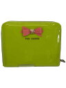 【中古】TED BAKER◆クラッチバッグ/エナメル/グリーン/アニマル【バッグ】