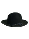 【中古】STETSON◆中折れハット/7 1/8/スウェード/BRW/無地/メンズ/3232351607//【服飾雑貨他】