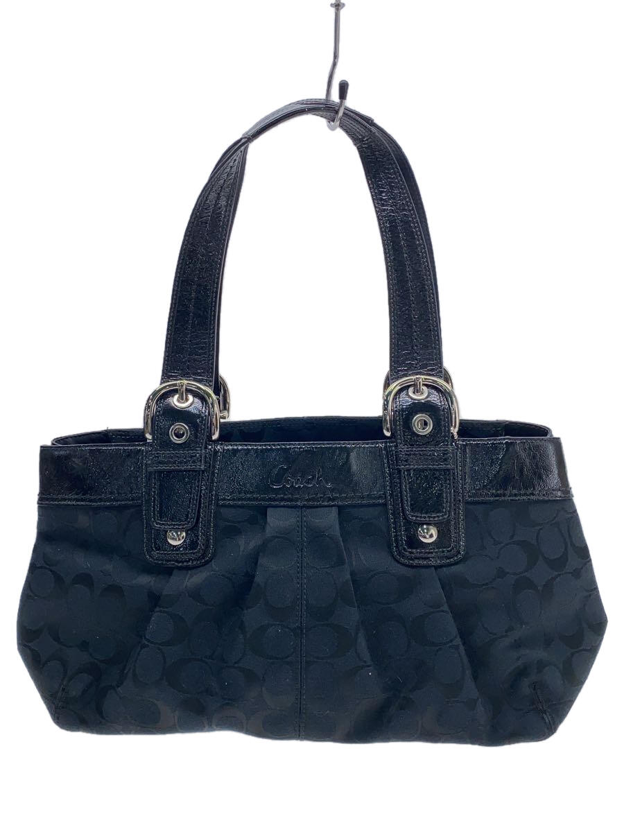 【中古】COACH◆ハンドバッグ/--/BLK/M0973/ラグジュアリー/レディース///【バッグ】