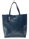 【中古】COACH◆バッグ/レザー/NVY/無地/694//【バッグ】(4)