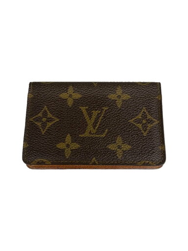 【中古】LOUIS VUITTON◆ポシェット・カルト・ヴィジット_モノグラム・キャンバス_BRW/--/BRW/総柄/メンズ【服飾雑貨他】 【中古】LOUIS VUITTON◆ポシェット・カルト・ヴィジット_モノグラム・キャンバス_BRW/--/BRW/総柄/メンズ【服飾雑貨他】