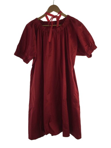 【中古】AYANO HAKURA/半袖ワンピース/one/コットン/RED/無地/AYANOHAKURA-100032【レディースウェア】 【中古】AYANO HAKURA/半袖ワンピース/one/コットン/RED/無地/AYANOHAKURA-100032【レディースウェア】