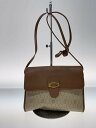 【中古】Christian Dior◆ショルダーバッグ/--/BRW/ハニカム柄【バッグ】
