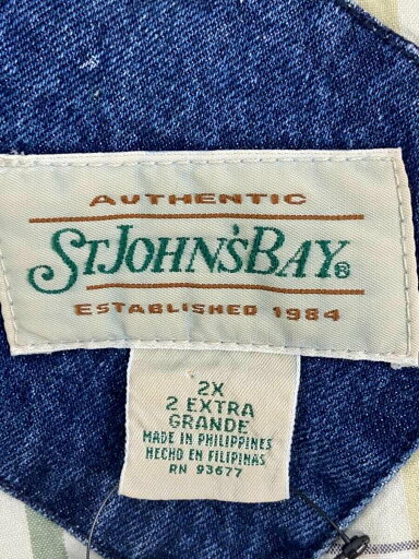 【中古】stjohn`sbay/ブルゾン/XXL/デニム/BLU【メンズウェア】