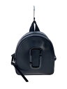 【中古】MARC JACOBS◆リュック/レザー/BLK/無地/M0014988【バッグ】