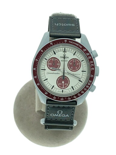 【中古】OMEGA◆腕時計/アナログ/ステンレス/ホワイト/グレー/SS/43/0C/4PLU-M【服飾雑貨他】 【中古】OMEGA◆腕時計/アナログ/ステンレス/ホワイト/グレー/SS/43/0C/4PLU-M【服飾雑貨他】