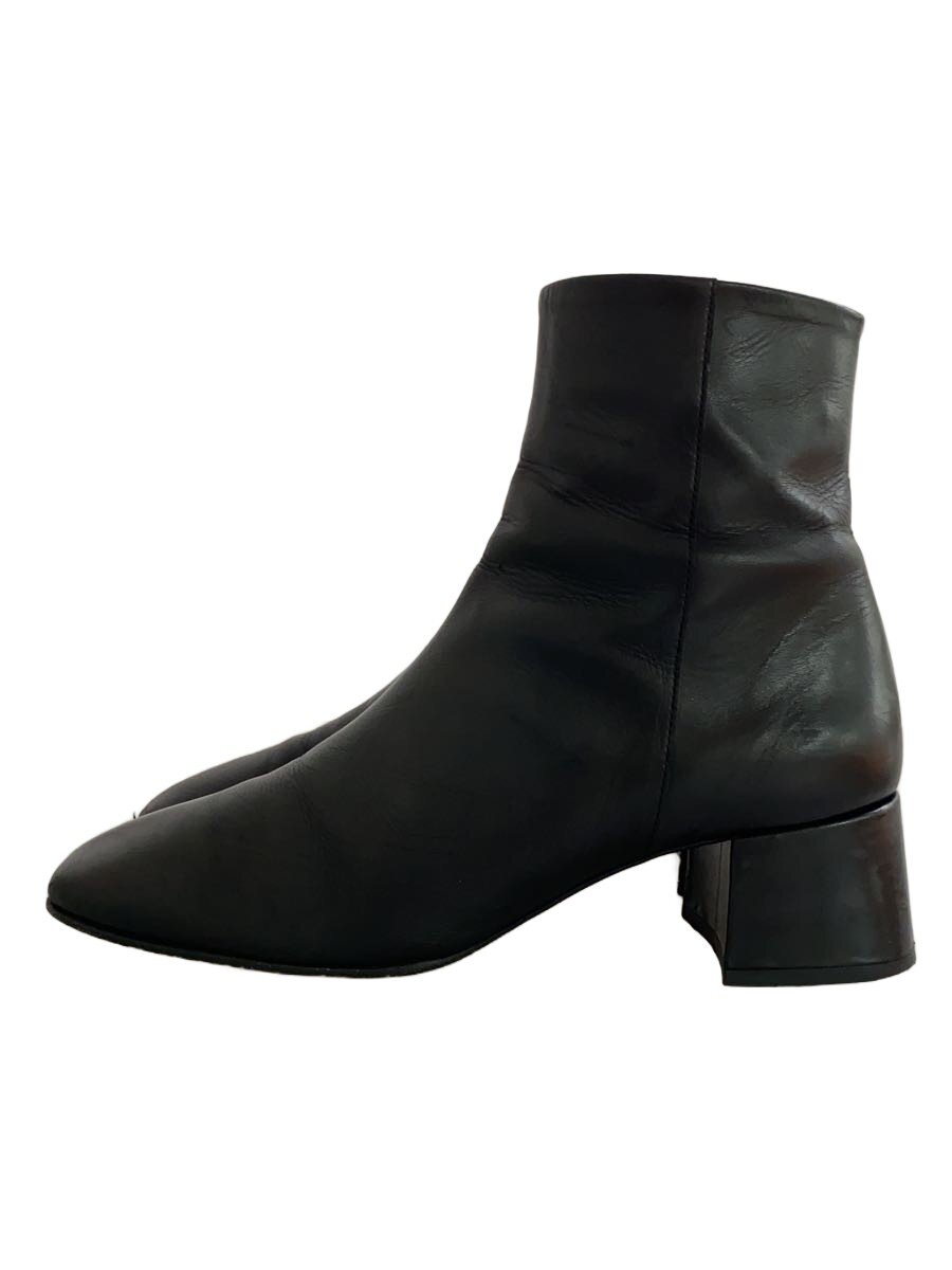 MAISON EUREKA◆SQUARE TOE SHORT BOOTS/箱付き/ショートブーツ/37/BLK/057