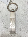 【中古】LOUIS VUITTON◆キーホルダー_ダミエ・エベヌ_SLV/--/SLV/メンズ【服飾雑貨他】(4)