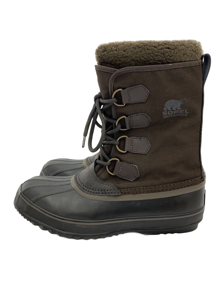 【ブランド】SOREL 【ブランドカナ】ソレル 【型番】 【程度】C 【サイズ】26cm 【メインカラー】ブラウン 【素材・生地】ポリエステル 【キーワード】　　 2026/01/28 セカンドストリートガーデンモール木津川店【4544】【中古】SOREL◆ブーツ/26cm/BRW ブランド SOREL 型番 カラー ブラウン 柄 素材・生地 ポリエステル>色・素材について サイズ 26cm>サイズ表示について 実寸（cm） 【ブーツ】 ヒール：3 / 高さ：27.5 / ソール全長：30 【その他】 その他サイズ：/ 商品は　セカンドストリートガーデンモール木津川店の店頭にて販売しております。商品に関するお問合わせは、お電話(TEL:0774-39-4305)にて、問合わせ番号：2345442682147をお伝えください。 配送方法やお支払い方法に関するお問い合わせは、サポートセンターまでご連絡をお願いします。 ※お電話の対応は営業時間内のみとなります。お問い合わせフォームでお問い合わせの際はご注文番号をご記入下さい この商品に関する出品店舗からのコメント 内側劣化あり使用感ありますがまだまだお使いいただける品です。(画像ご確認ください)《ご購入時の注意点》撮影方法やモニターの特性により、色・素材感が実物と違って見える場合や画像に写らない細かな傷・汚れがある可能性がございます。また実店舗と同時販売のため、状態変化や欠品となる場合がございます。
