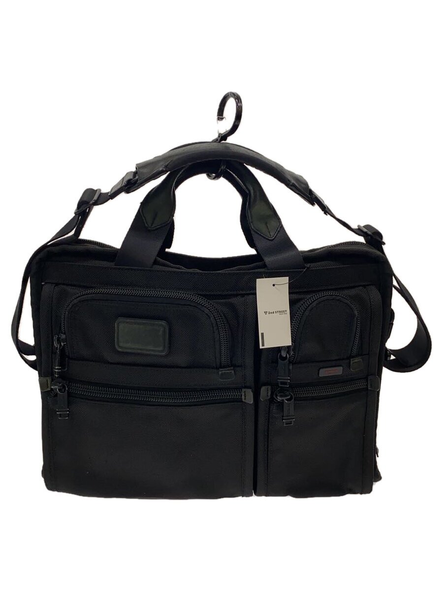 【中古】TUMI◆ブリーフケース/ナイロン/BLK/26108DH【バッグ】