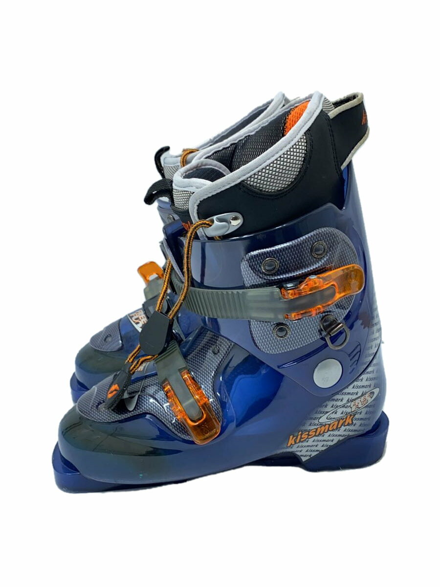 【中古】KISSMARK◆スキーブーツ/24.5cm/BLU/アダルト//【スポーツ】