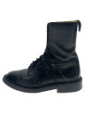 【中古】Tricker’s◆レースアップブーツ/UK6.5/BLK/レザー//【シューズ】(4)