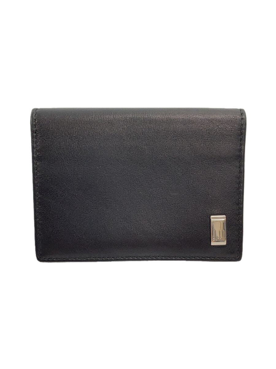 【中古】dunhill◆カードケース/レザー/BLK/メンズ/名刺入れ【服飾雑貨他】