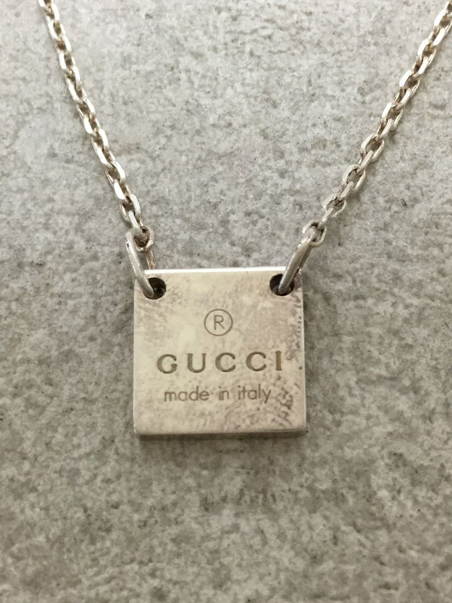 【ブランド】GUCCI【ブランドカナ】グッチ【型番】【程度】B【サイズ】【メインカラー】シルバー【素材・生地】SV925【キーワード】　　2022/08/17セカンドストリートアクロスプラザ南栄店 【3008】【中古】GUCCI◆ネックレス...