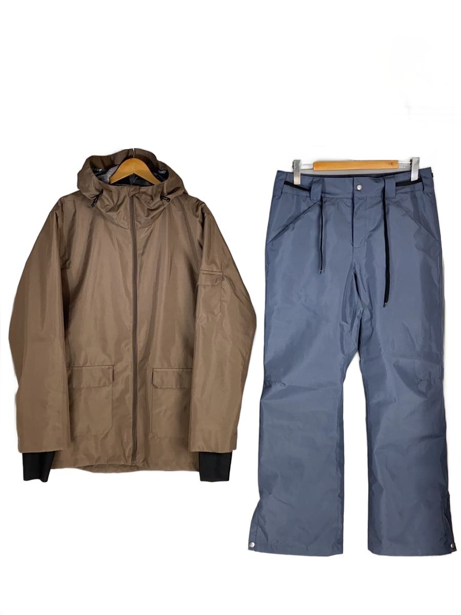 【中古】MTU/スキーウェアー/上下セット/M/ブラウン/ブルー【スポーツ】