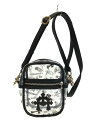 【中古】CHROME HEARTS◆TAKA MINI/ショルダーバッグ/PVC/クリア/総柄//【バッグ】