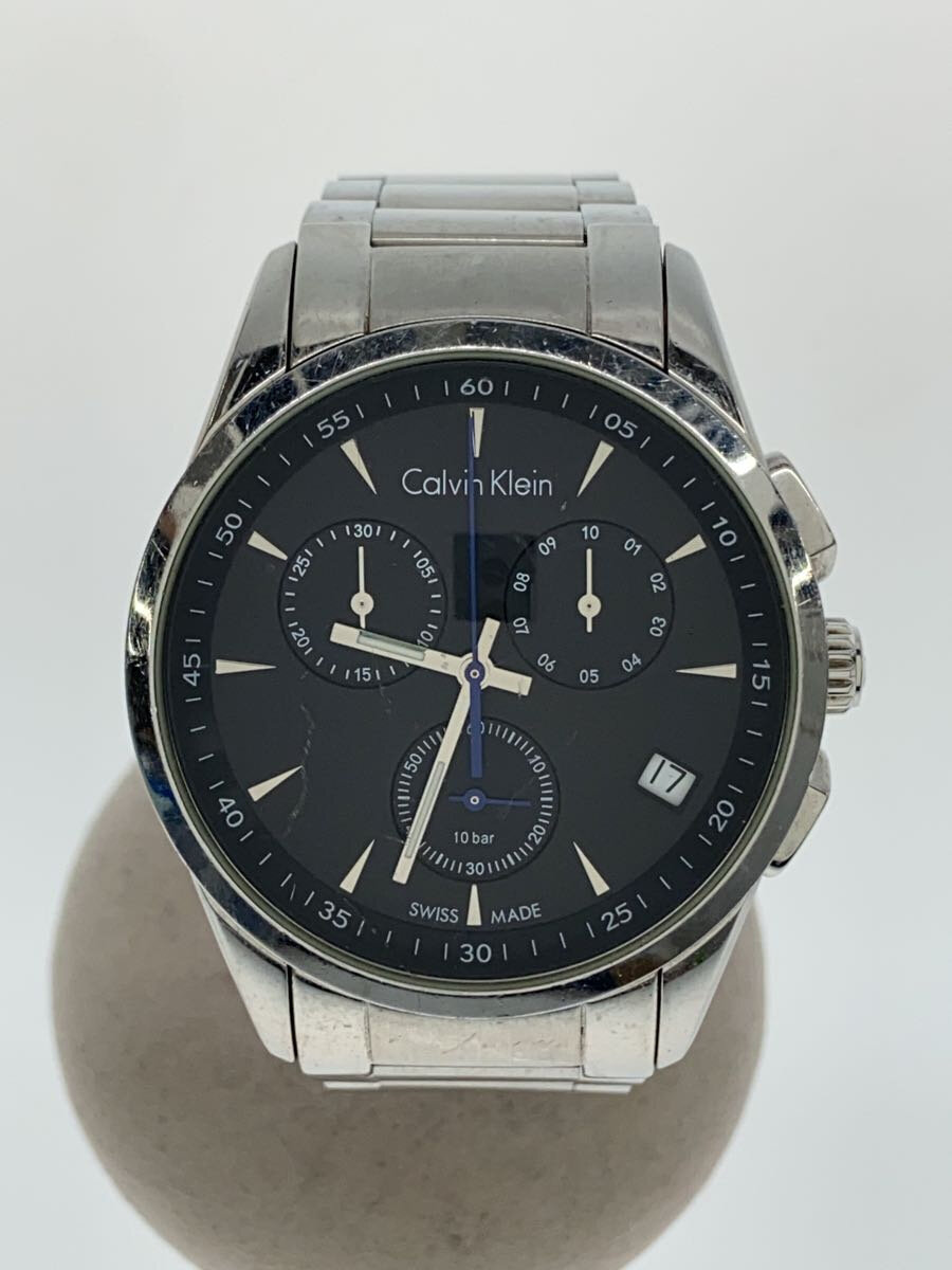 【中古】Calvin Klein◆クォーツ腕時計