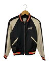 【中古】COACH◆スカジャン/S/ポリエステル/BLK/13027//【メンズウェア】