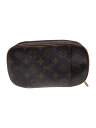 【中古】LOUIS VUITTON◆ポシェット・ガンジュ_モノグラム・キャンバス_BRW/PVC/BRW【バッグ】(4)