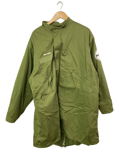 【中古】Perushu◆モッズコート/M/コットン/KHK【メンズウェア】 【中古】Perushu◆モッズコート/M/コットン/KHK【メンズウェア】