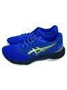 【中古】ASICS◆NETBURNER BALLISTIC FF 3/26.5cm/BLU/タグ付/1053A055【スポーツ】