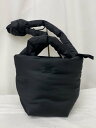 【中古】marimekko◆Daily Pillow Solid bagショルダーハンドバッグ/BLK/091642/521867【バッグ】