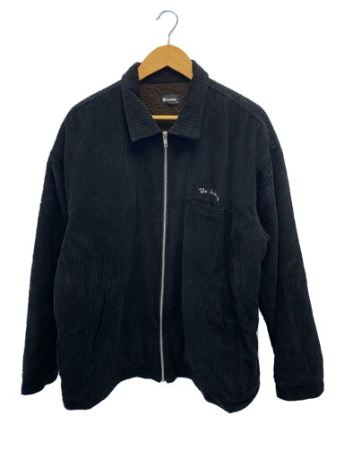 【中古】subciety◆ジャケット/XL/コーデュロイ/BLK/無地【メンズウェア】 【中古】subciety◆ジャケット/XL/コーデュロイ/BLK/無地【メンズウェア】