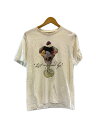 【中古】NUMBER (N)INE◆09AW/A CLOSED FEELING期/パフェプリント/アーカイブ/Tシャツ/2/コットン/WHT【メンズウェア】(4)