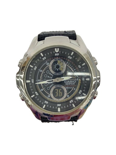 【中古】CASIO◆クォーツ腕時計/アナログ/BLK/EFA-116【服飾雑貨他】 【中古】CASIO◆クォーツ腕時計/アナログ/BLK/EFA-116【服飾雑貨他】
