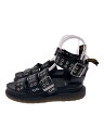 【中古】Dr.Martens◆サンダル/US6/BLK/レザー/AW006/CK11U【シューズ】(4)