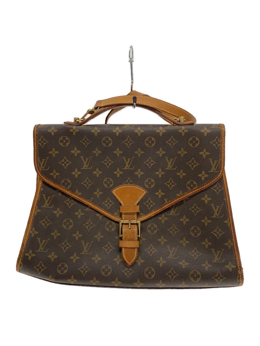 Rakuten - 【中古】LOUIS VUITTON◆ビバリー41_モノグラム・キャンバス_BRW/PVC/BRW/総柄【バッグ】