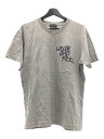 COMME des GARCONS HOMME PLUS◆Tシャツ/--/コットン/GRY/pt-100480