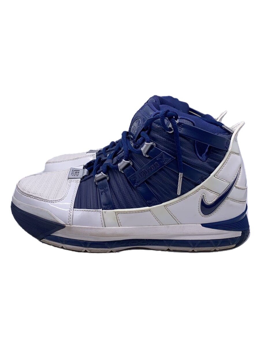 NIKE◆ZOOM LEBRON 3 QS/ズームレブロン/ホワイト/AO2434-103/27cm/WHT