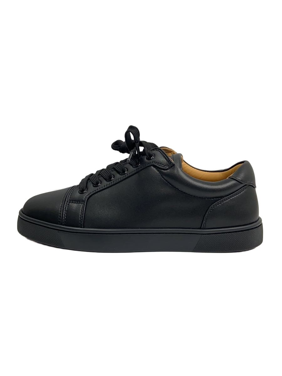 【中古】Christian Louboutin◆ローカットスニーカー/40/BLK/レザー【シューズ】